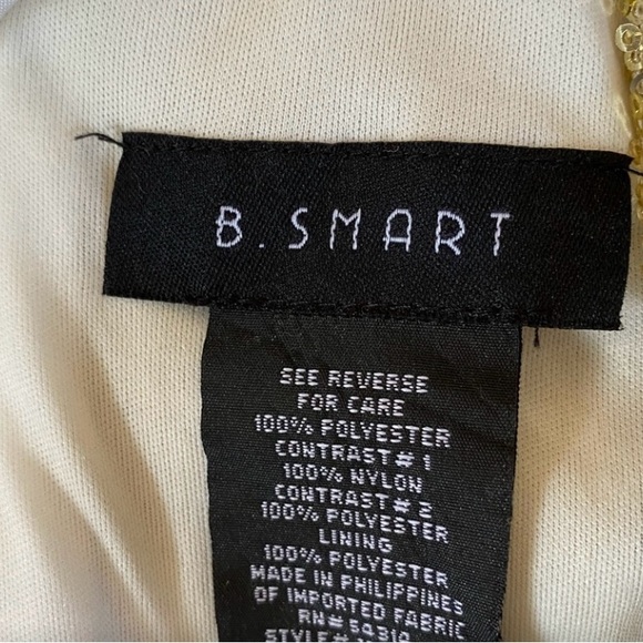 B. Smart Sequined Prom or Formal Dress with Sheer Overlay size 9/10 - Picture 10 of 12